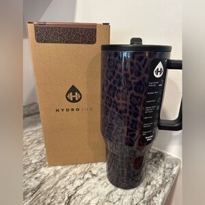 Acta Hydrojug Luxe 40 Oz Traveler Leopard Print